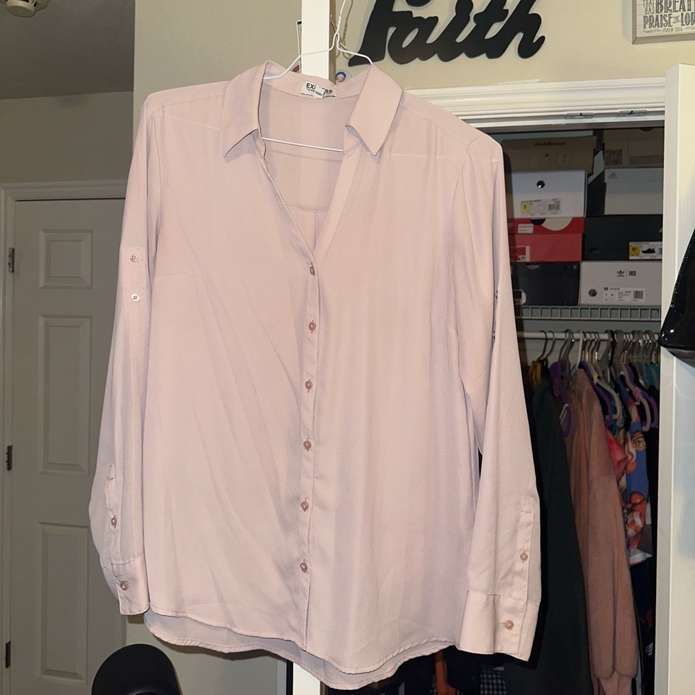 Express Portofino Polyester Dress shirt